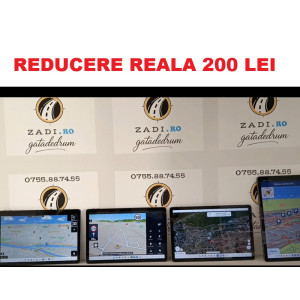 Tableta Lenovo carcasa metal - IPS 10.1", GATADEDRUM pentru CAMION  + Husa Clear Case (Gri)