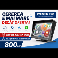 TANC - GPS-ul TANC : PNI S937 PRO cu android 13 - 4 GB RAM si 64GB memorie  - gatadedrum (igo primo, igo nextgen, sygic truck, camsam, POSTURI TV)