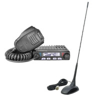 Kit statie Avanti Micro II VOX+Antena CB extra 48 precalibrata