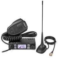 Kit statie Avanti Micro II VOX+Antena CB extra 48 precalibrata