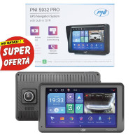 PNI S932 PRO cu android si camera- gatadedrum (igo primo, igo nextgen, sygic truck, camsam, RadarBot)