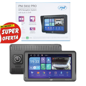 PNI S932 PRO cu android si camera- gatadedrum (igo primo, igo nextgen, sygic truck, camsam, RadarBot)