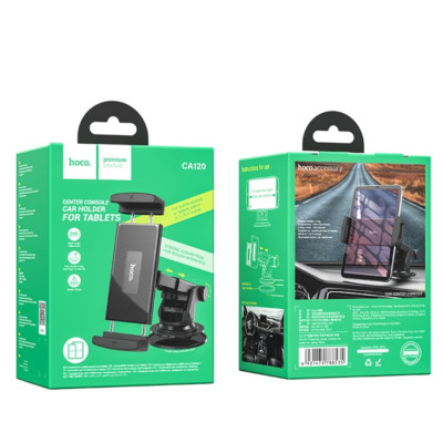 Suport Auto HOCO CA120 pentru Telefon / Tableta, 4.7inch - 10.5inch, Negru
